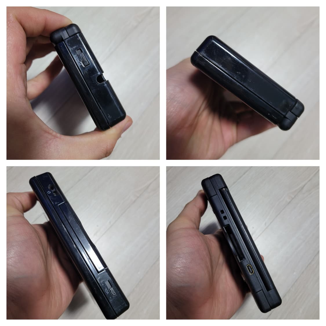 검정색 닌텐도 DS lite 게임기 부품용 상품이미지3