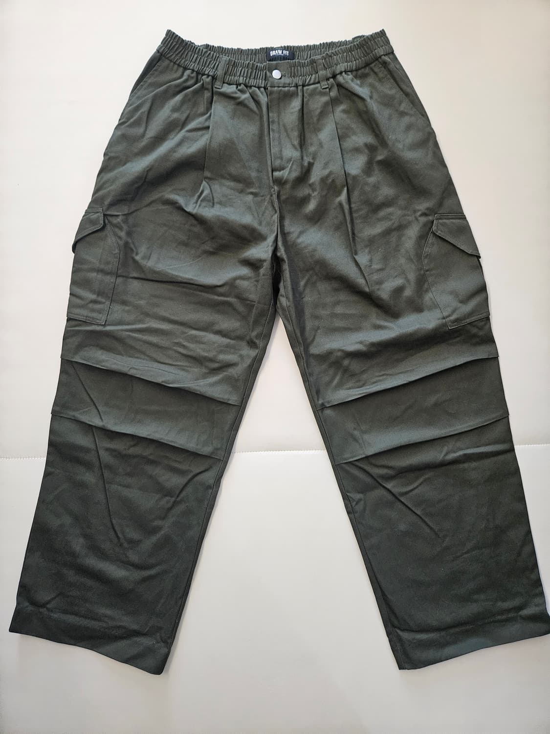 드로우핏 카고 파라슈트 치노팬츠 카키 상품이미지2