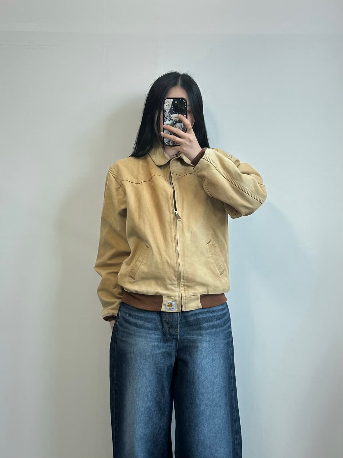 칼하트 OG 산타페 된장 워크 자켓 상품이미지1