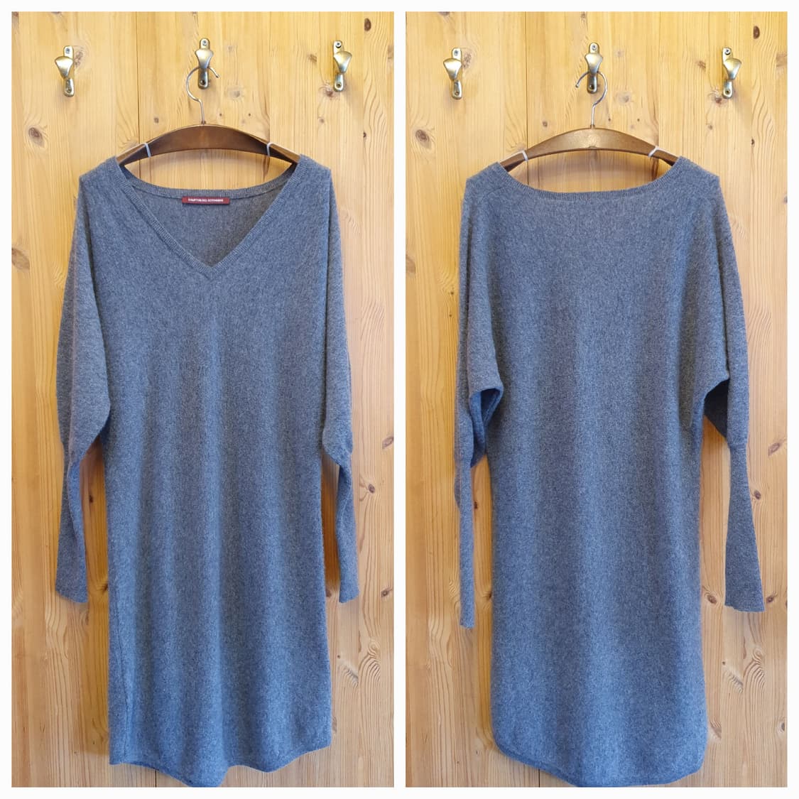 55.Cashmere 원피스(그레이)  상품이미지1