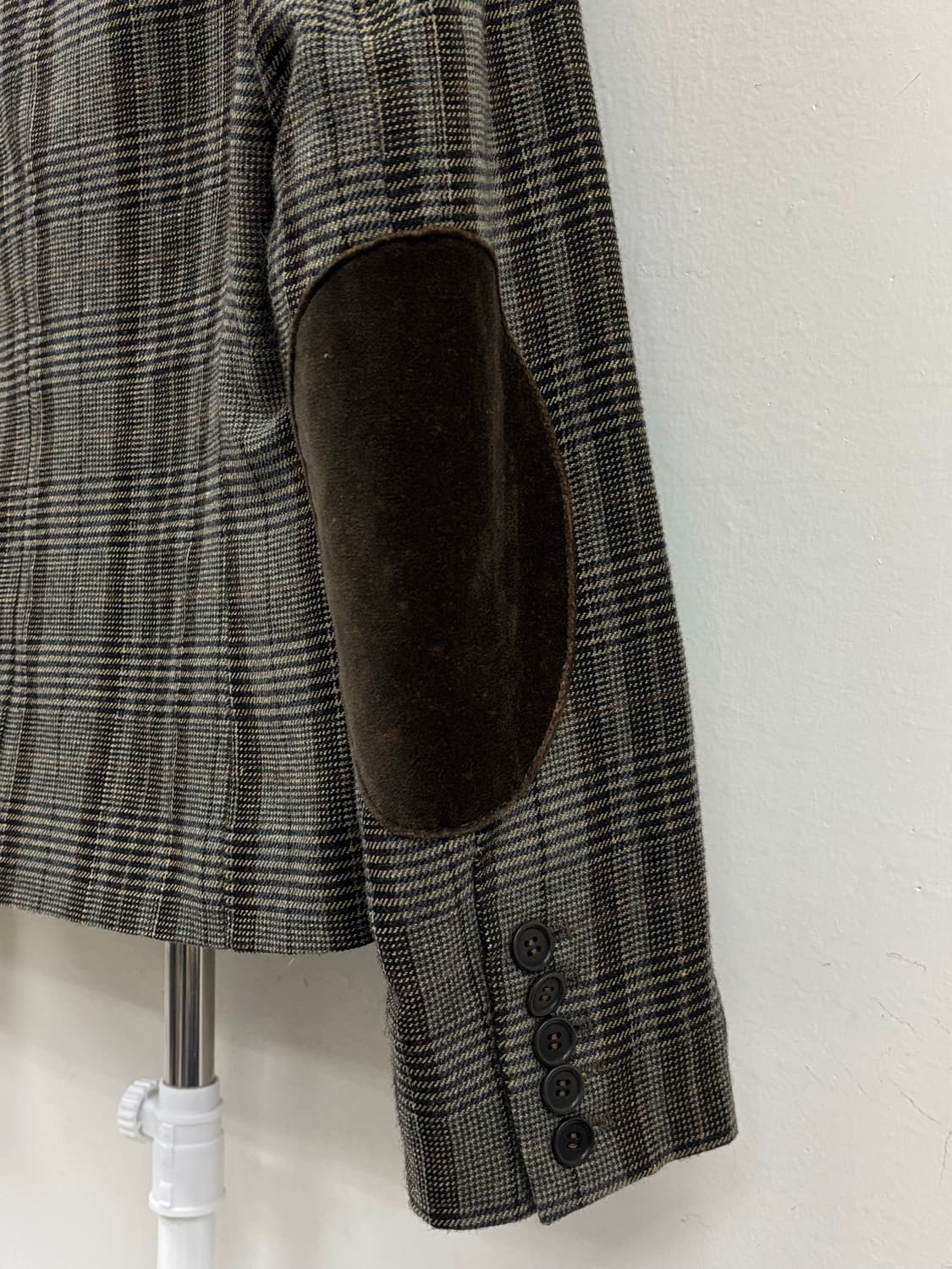 빈티지 카키 울 자켓 상품이미지7