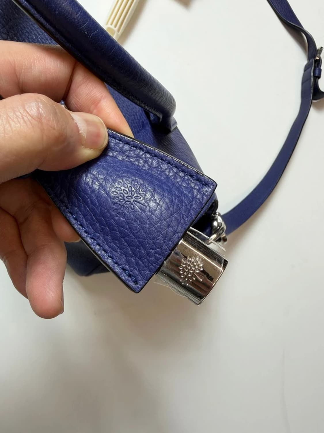 멀버리 베이스워터 블루 토트백 Q1463 상품이미지3