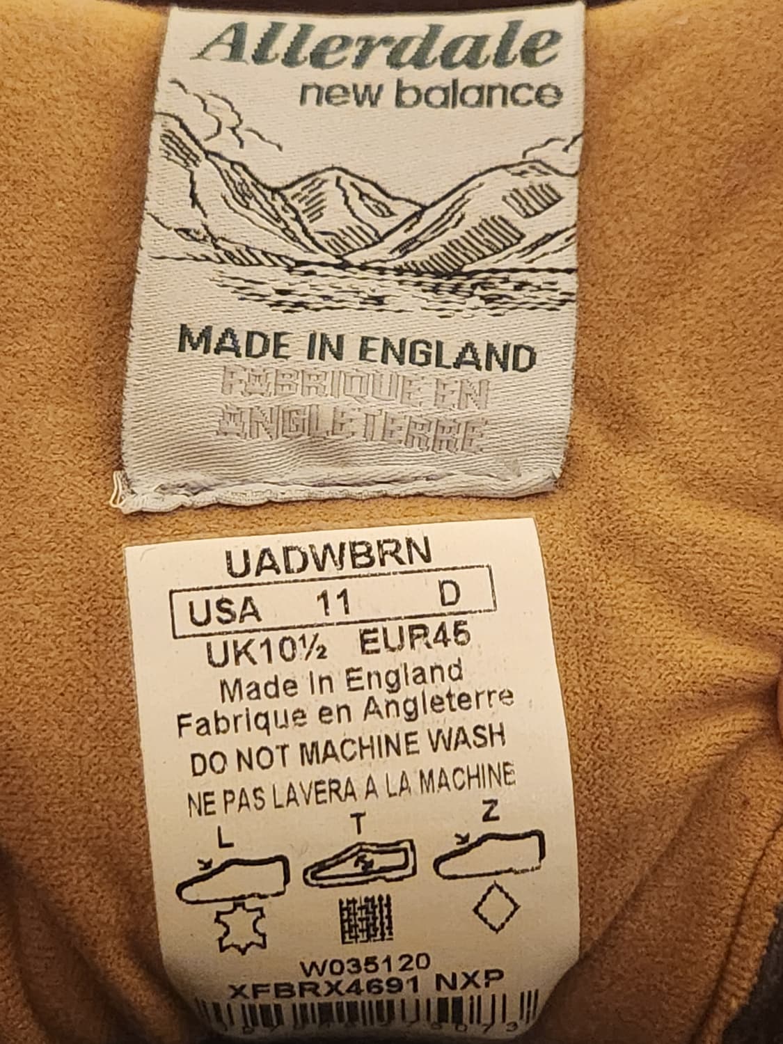 뉴발란스 MADE in UK 앨러데일 브라운  상품이미지4