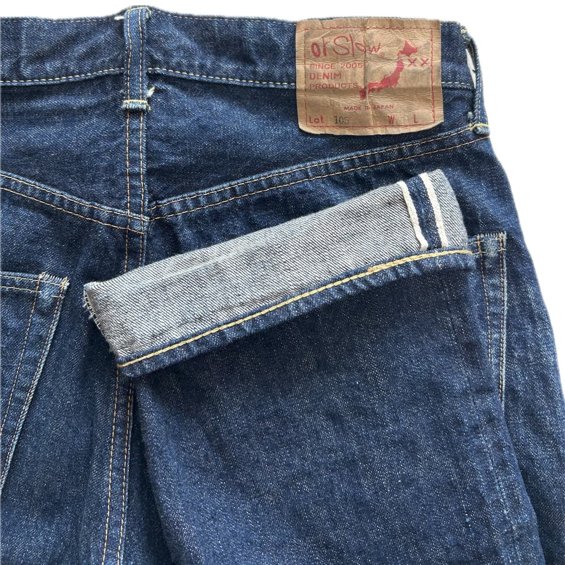 orSlow 오어슬로우 Lot 105 데님 원워시 1사이즈 상품이미지1