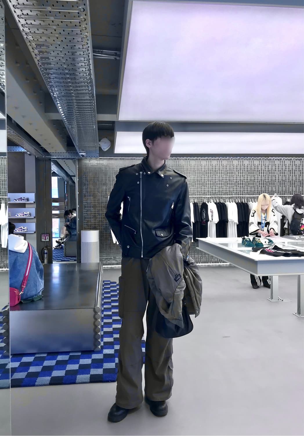 [세탁O] 레더파크 더블라이더 가죽자켓 상품이미지3