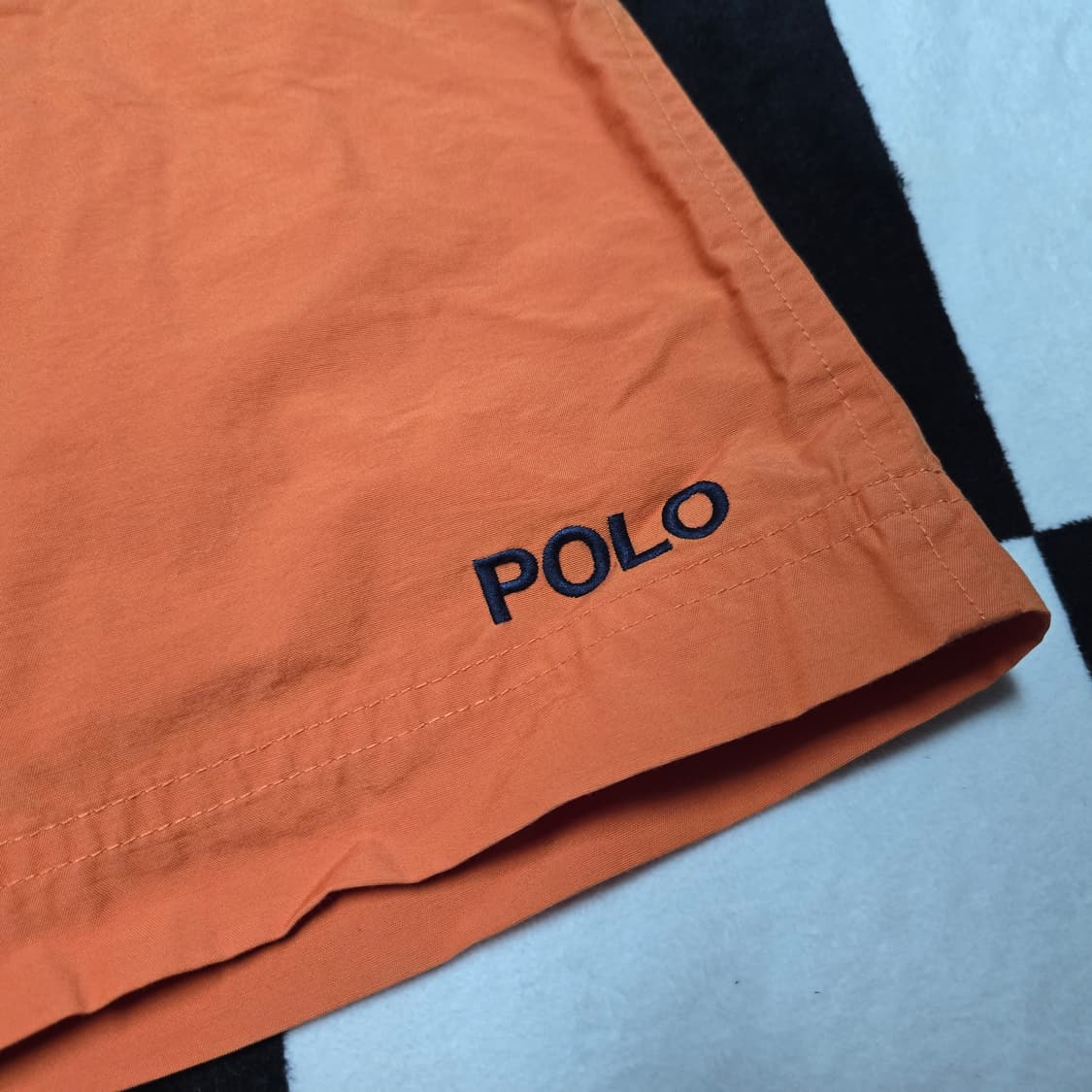 M 폴로스포츠 90s 미니 스펠아웃 스윔팬츠 오렌지 수영복 상품이미지2