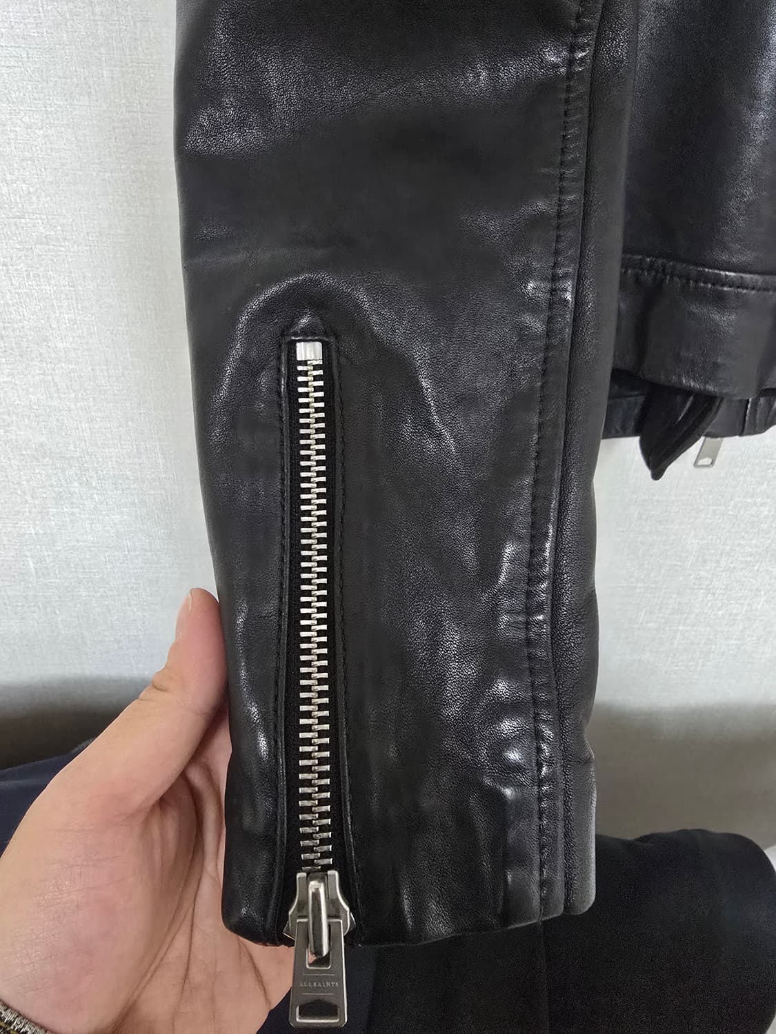 (정품) 올세인츠 라이더 가죽자켓 (명품 남성 점퍼 레더자켓) 상품이미지3