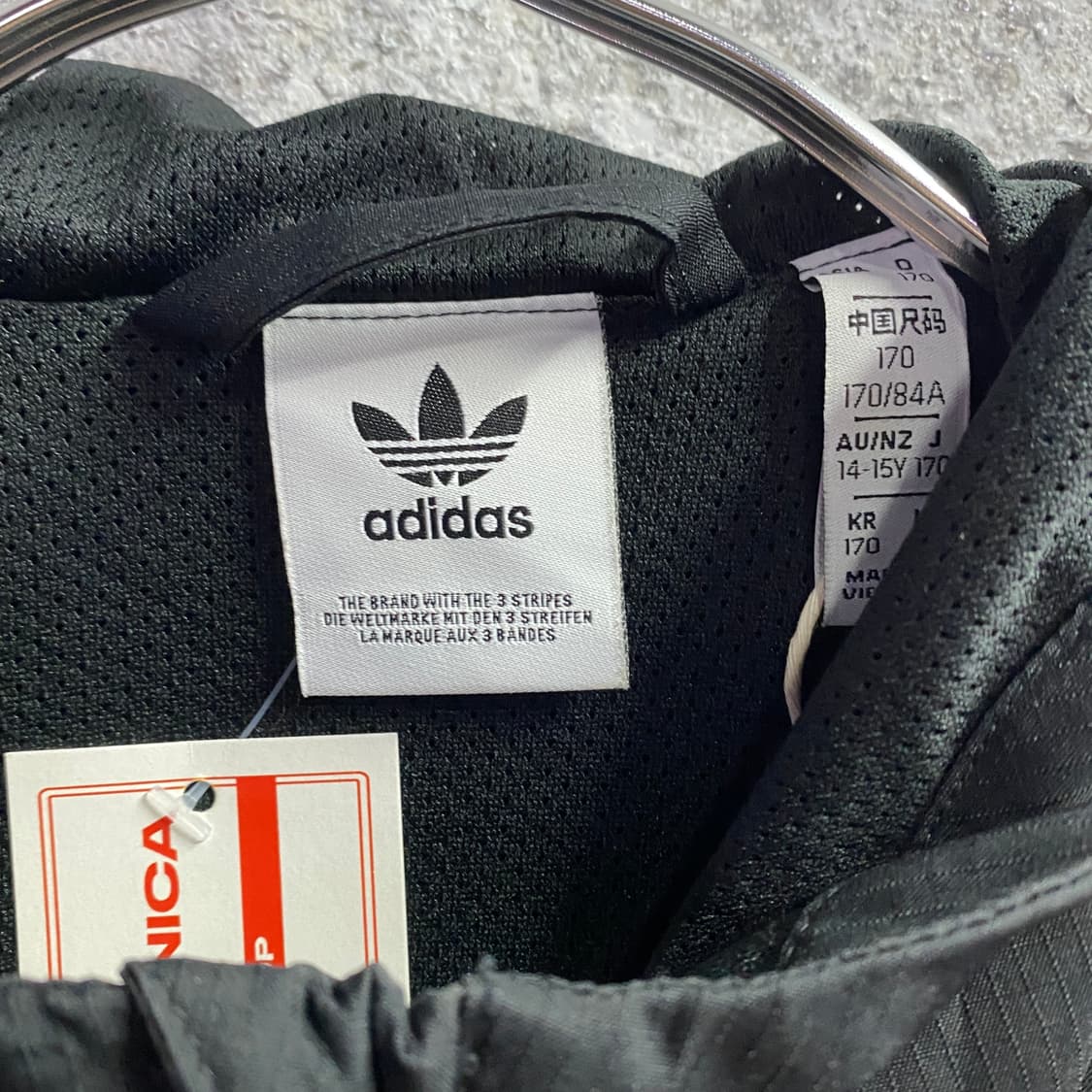 아디다스 오리지널 신형 배색 바람막이 B3122 상품이미지4