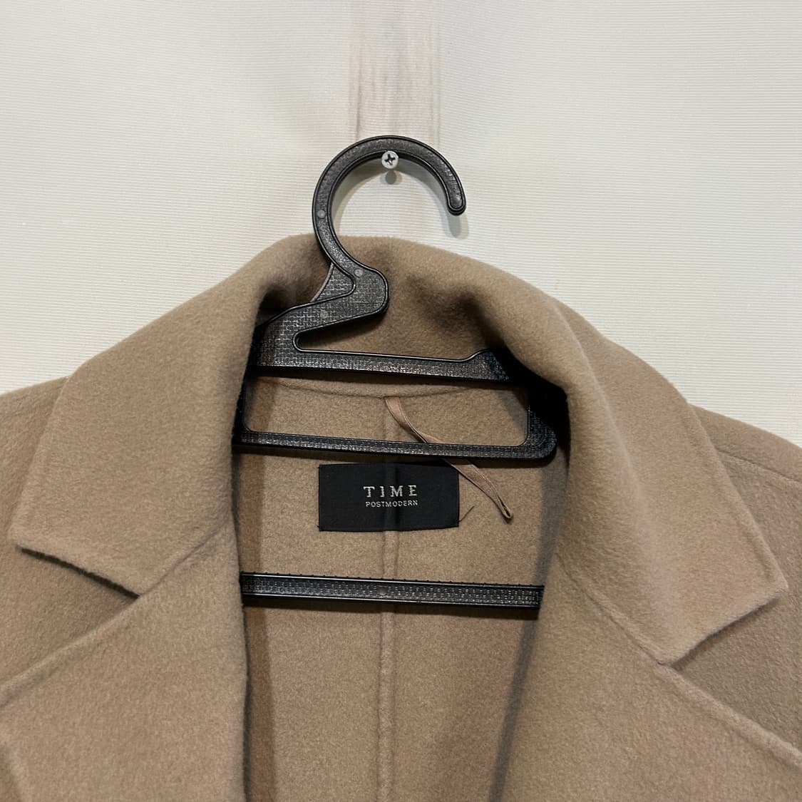 한섬 타임 울캐시미어 핸드메이드 코트 55 상품이미지2