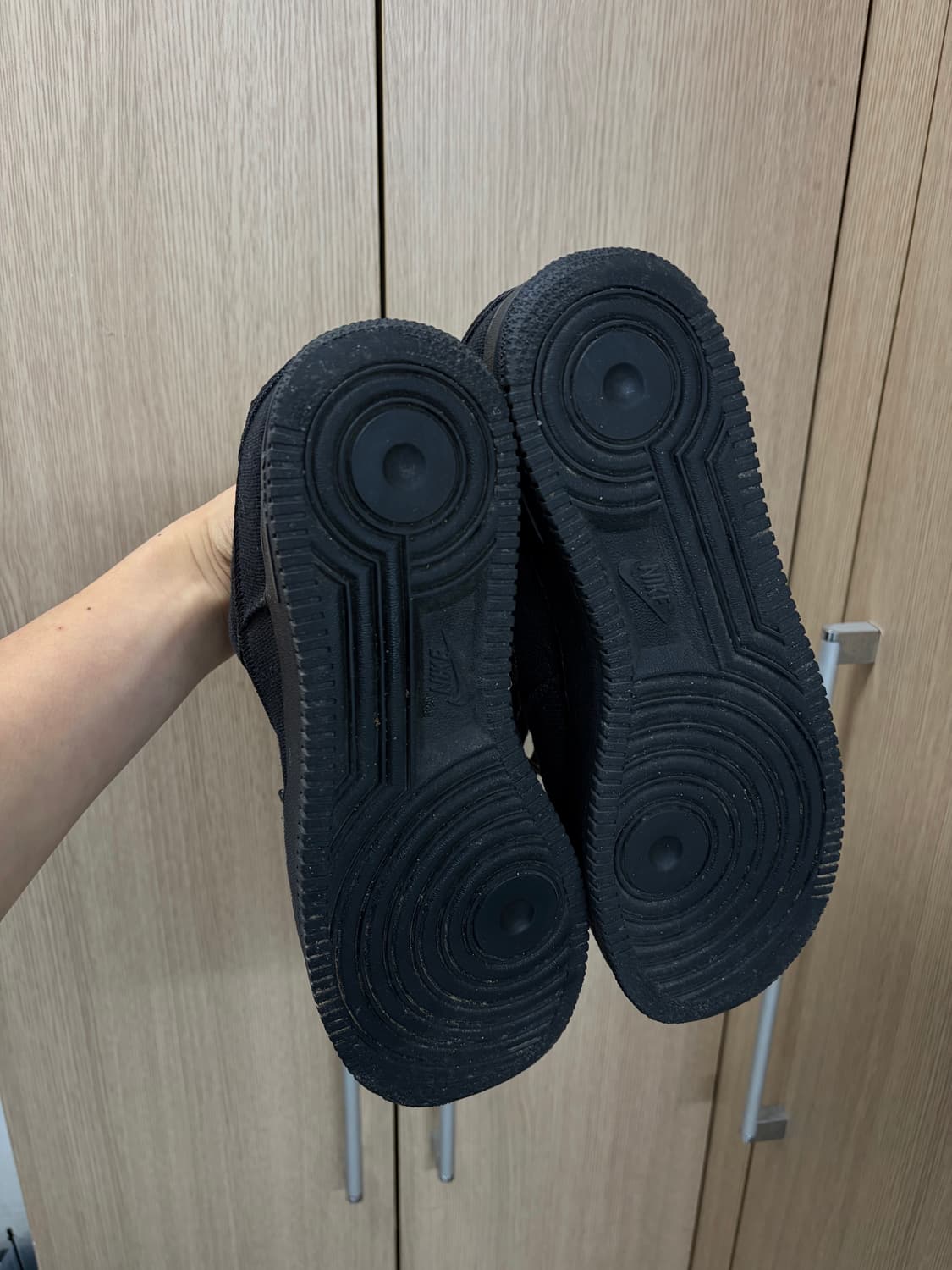 나이키 x 스투시 에어포스 1 로우 블랙 285 상품이미지6