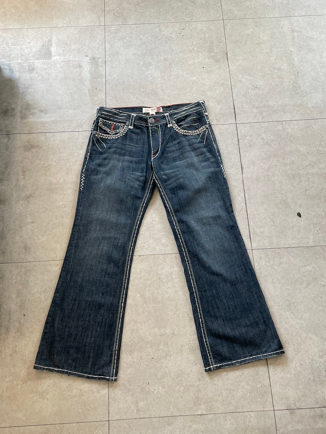 (Laguna Beach Jean) 라구나 비치진 부츠컷 워싱 데님 상품이미지7