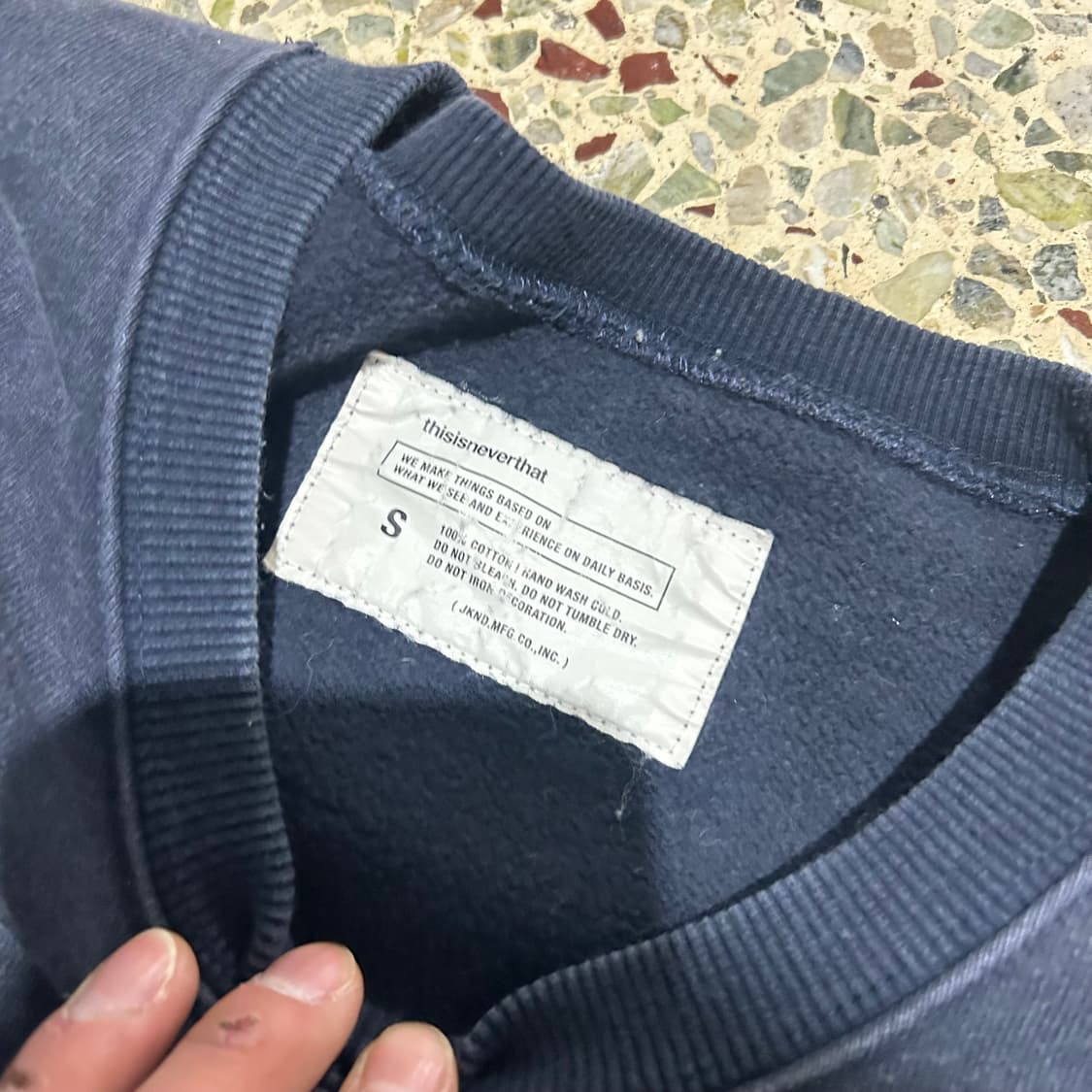 디스이스네버뎃(Thisisneverthat)Tint intl 맨투맨 상품이미지4