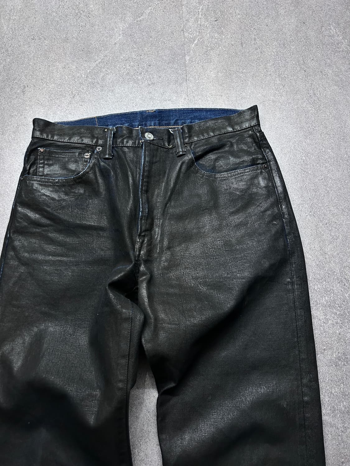 Dania 하드 코팅 데님 팬츠 상품이미지5