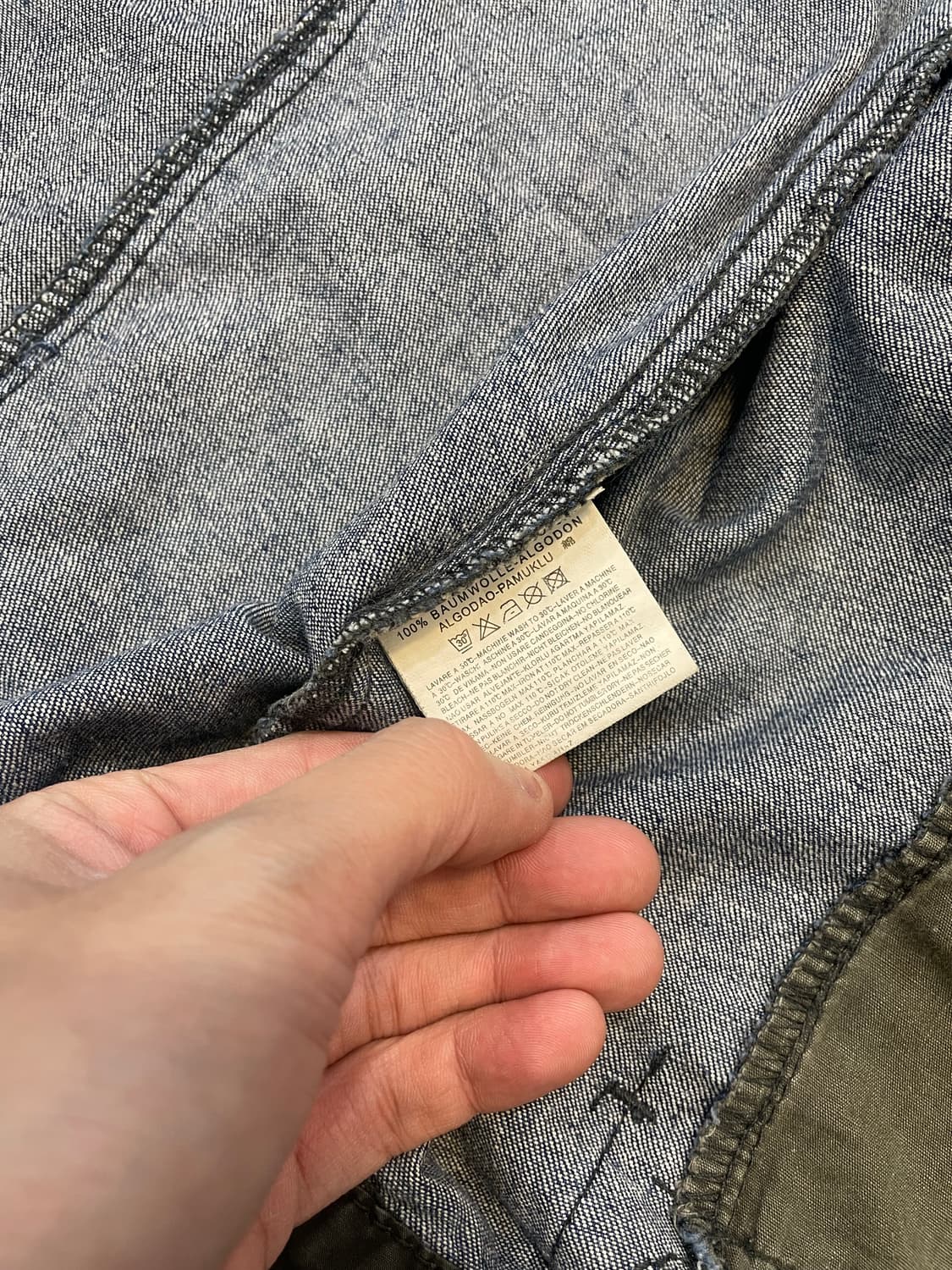 디젤 멀티 지퍼 아우터 자켓 XL 상품이미지9