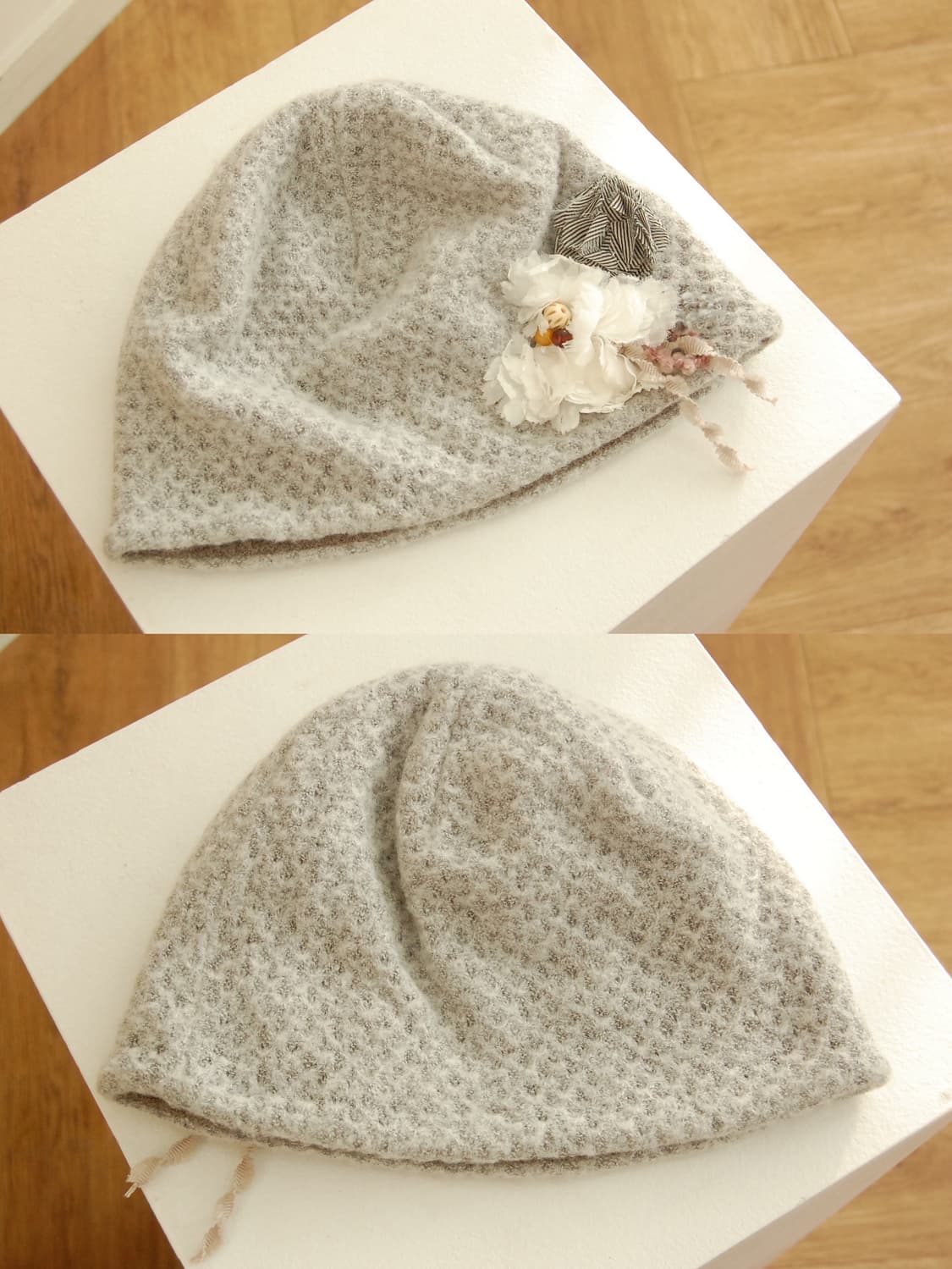 Ca4la appliqué beanie 상품이미지3