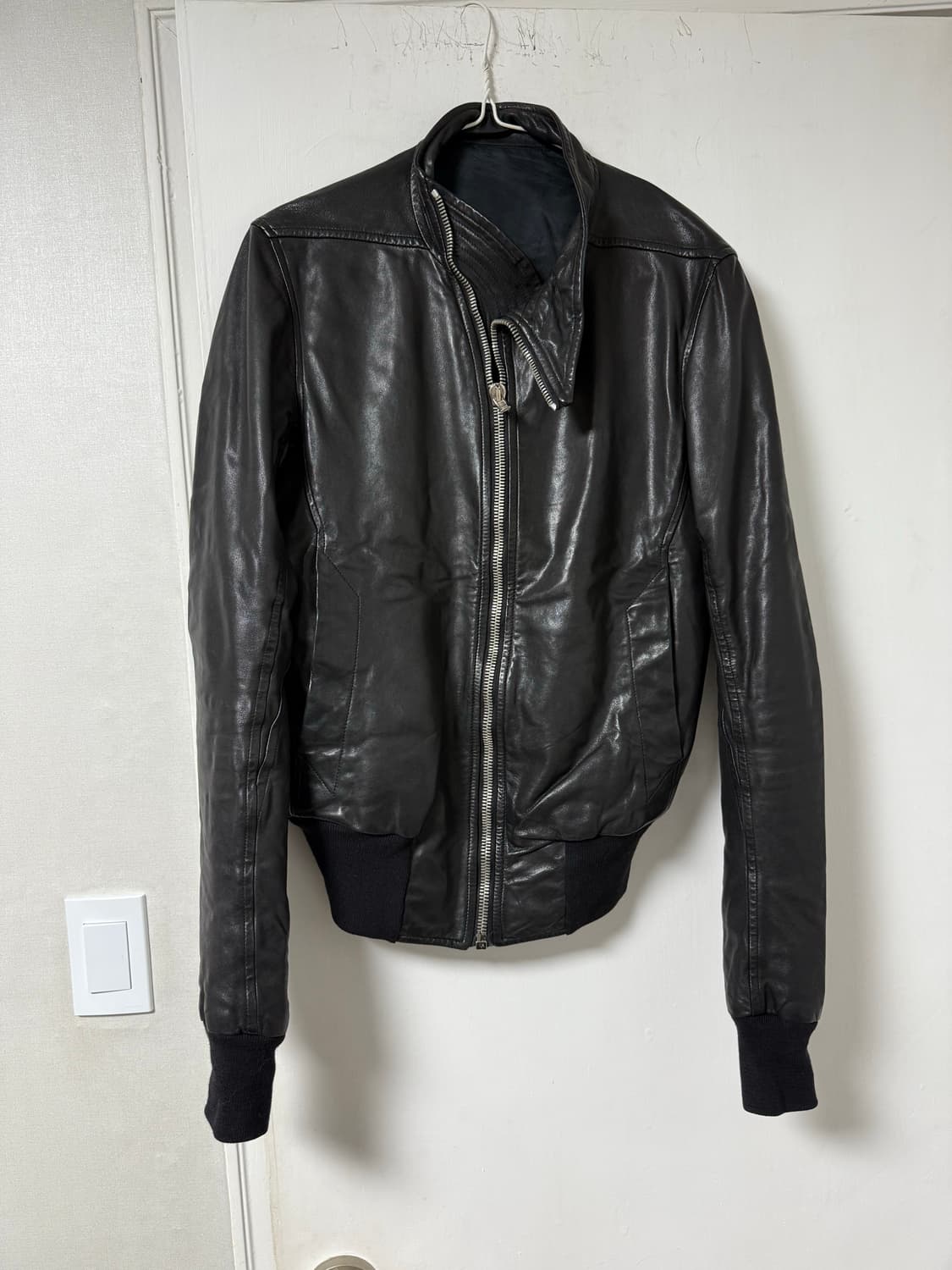 릭오웬스 몰리노 램스킨 자켓 상품이미지2