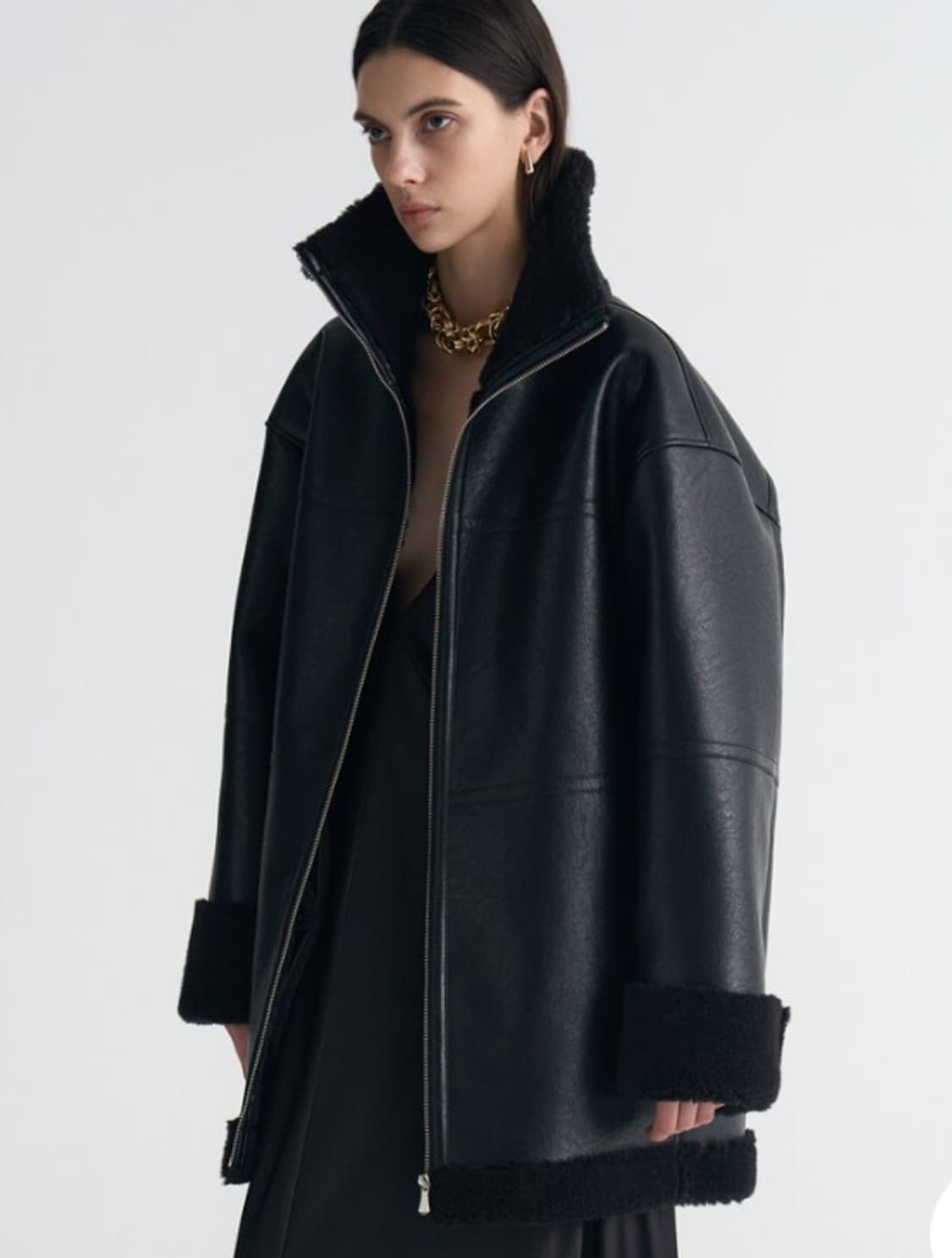 매그제이 퍼 무스탕 재킷  상품이미지1