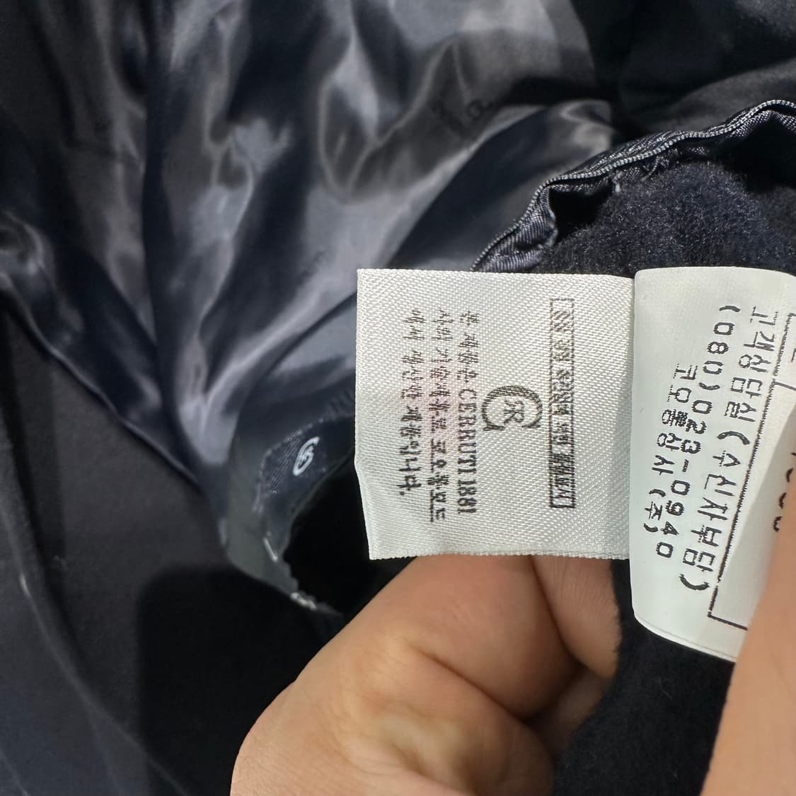 니노세루티 캐시미어 래빗퍼 코트 상품이미지9