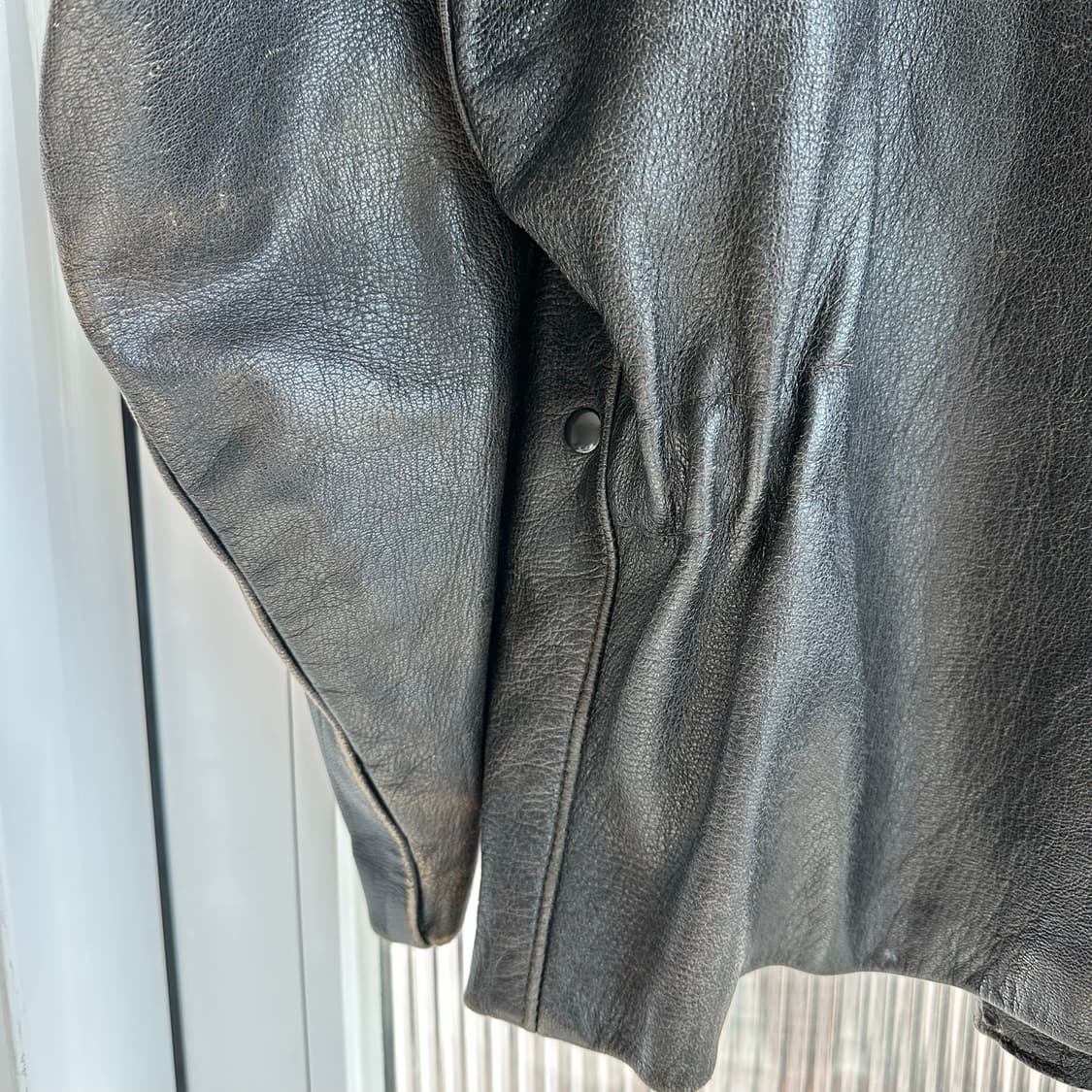 50's italy army goatskin jacket(프라다원판) 상품이미지5