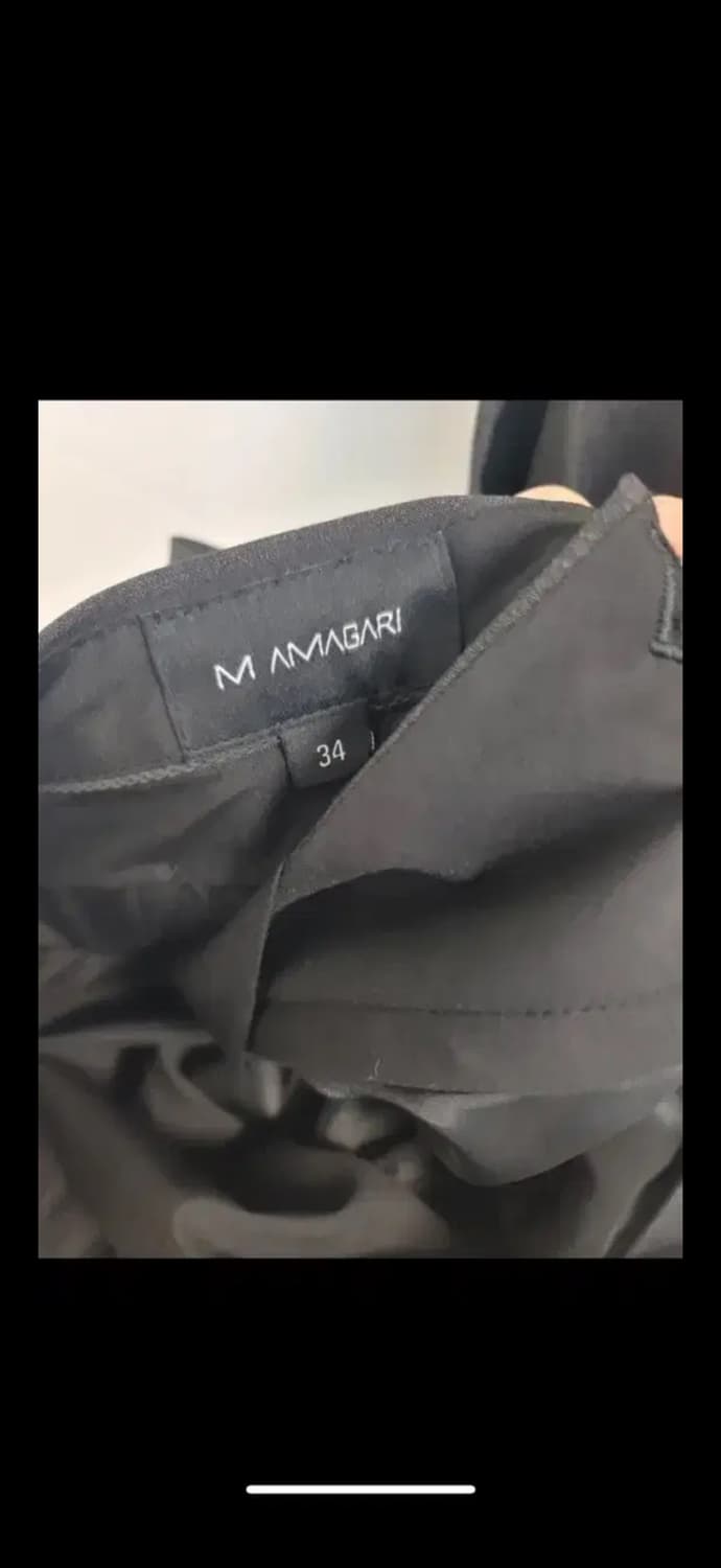 마마가리 3D WOOL 똘레뇨 정장 셋업 차콜 48/34 상품이미지3