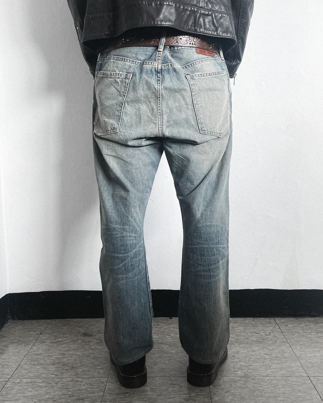 폴로 랄프로렌 워시드 새깅 루즈핏 데님 상품이미지1