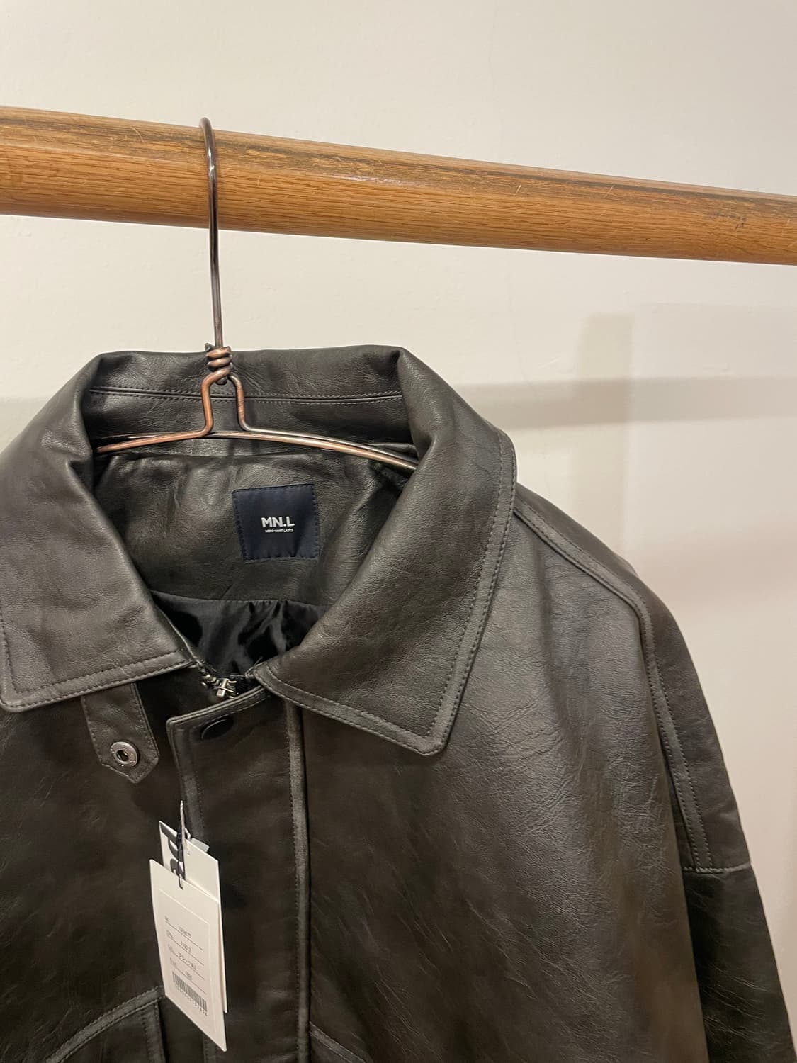 mono mart leather jacket 상품이미지2