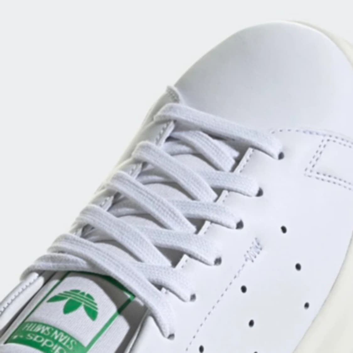 [새상품] 아디다스 화이트 그린 여자 운동화 스탠스미스 245 상품이미지5