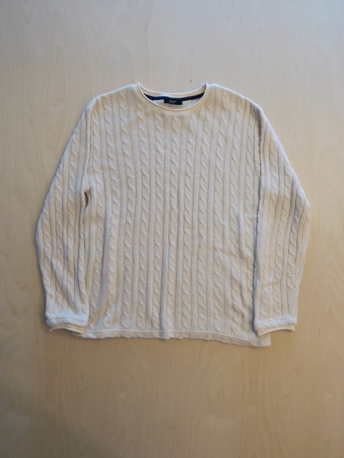 빔즈 Beams 과배기 골지 니트 상품이미지1