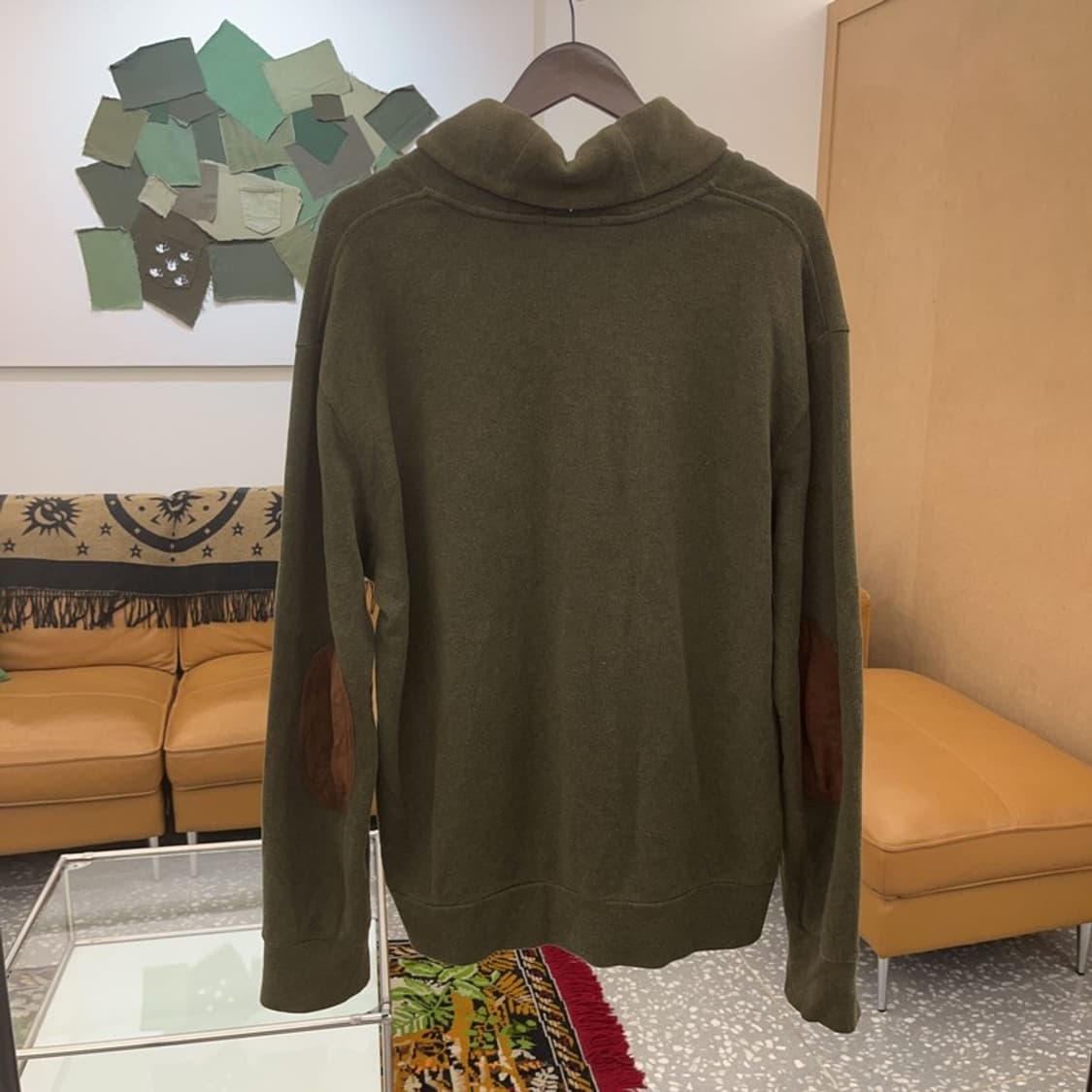 폴로 랄프로렌 자수로고 숄카라 니트 105 C06286 상품이미지3