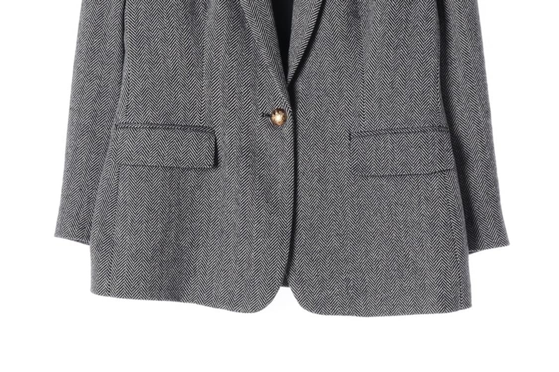 로렌 랄프로렌 그레이 헤링본 블레이저 4 상품이미지4