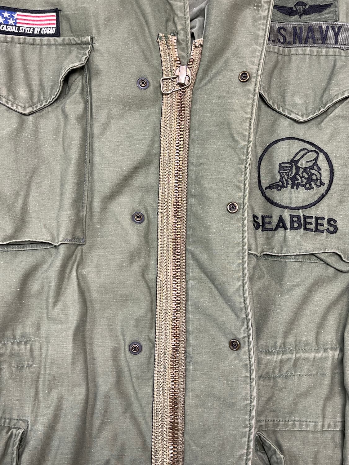 [L] 70s M65 OG 빈티지 필드자켓 상품이미지3