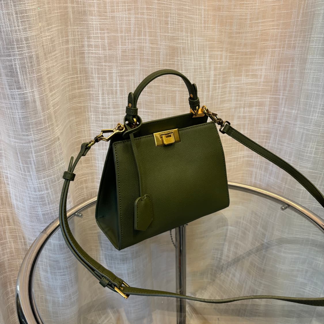 정품 찰스앤키스 사첼 토트백     상품이미지5