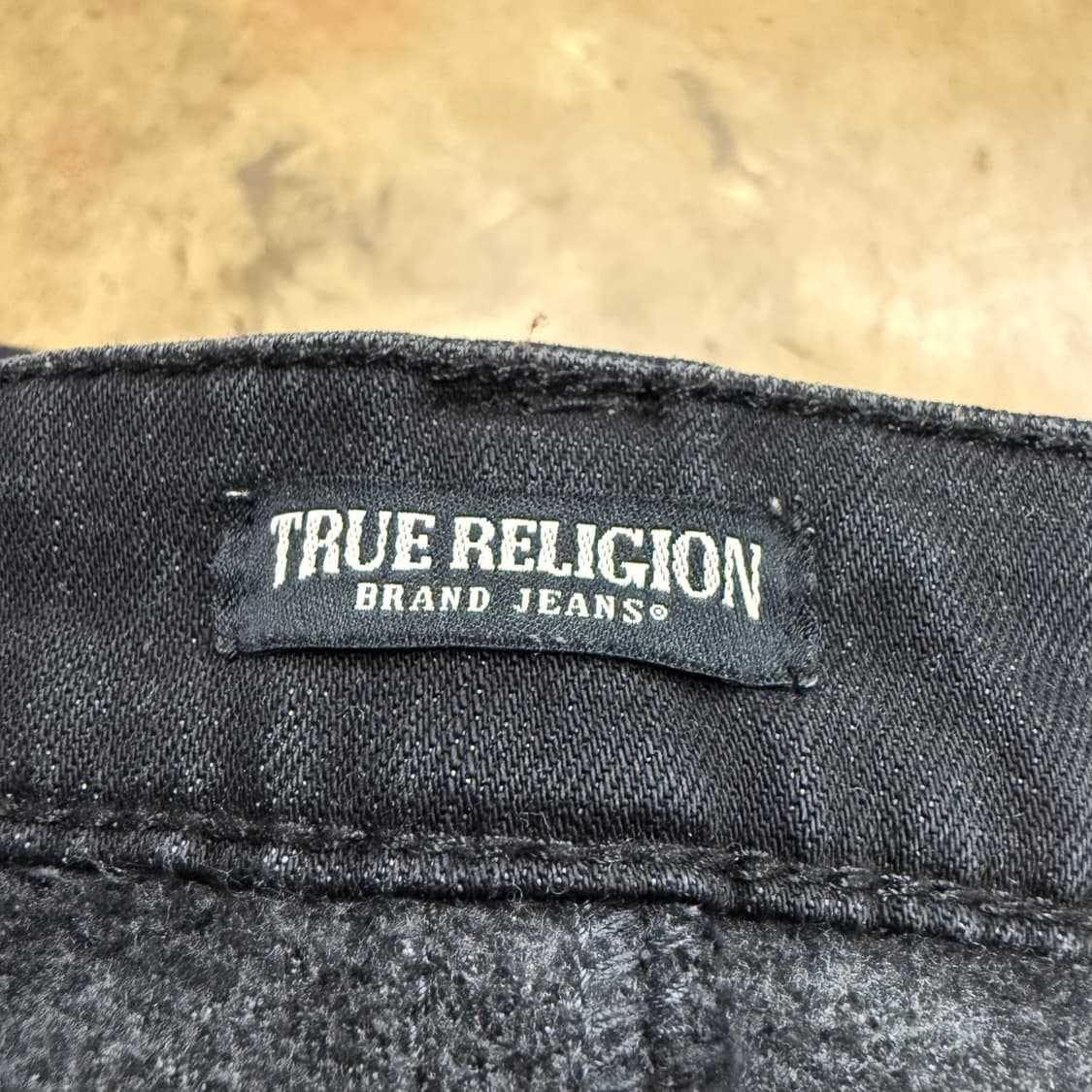 [정품/29] 트루릴리젼 블랙 데님 청바지 b17 상품이미지4