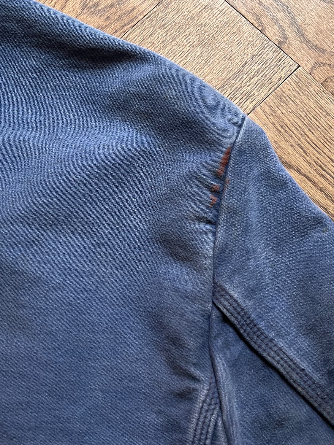 [M]90's ROFA 빈티지 페이딩 몰스킨 더블브레스트 프렌치 워크자켓 상품이미지8