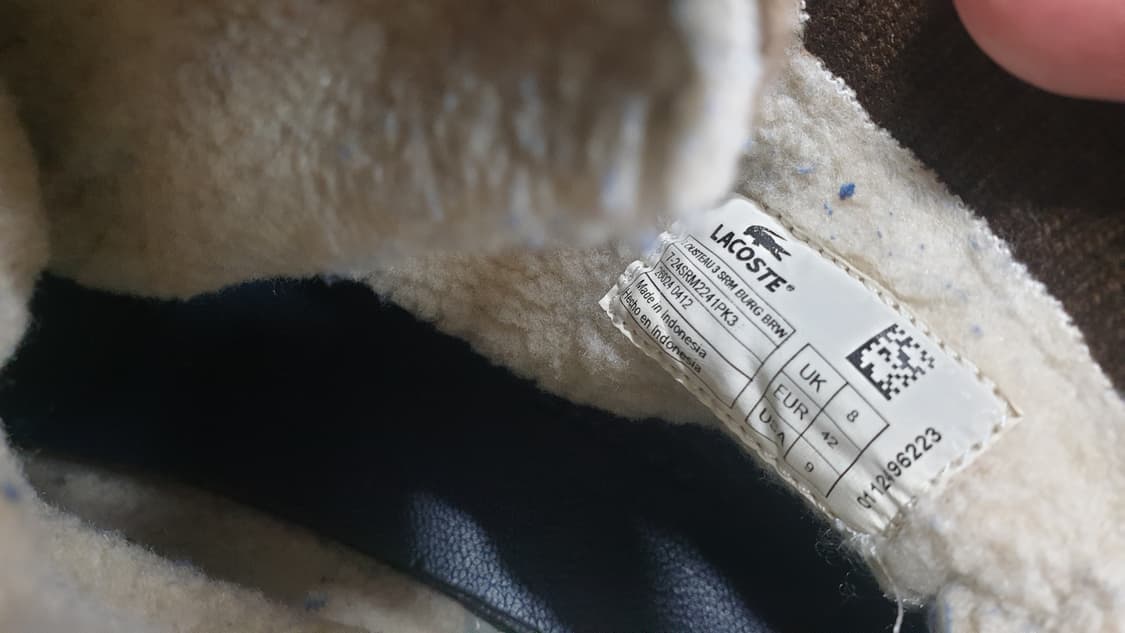 라코스테 브라운 가죽 부츠 EU42 상품이미지6