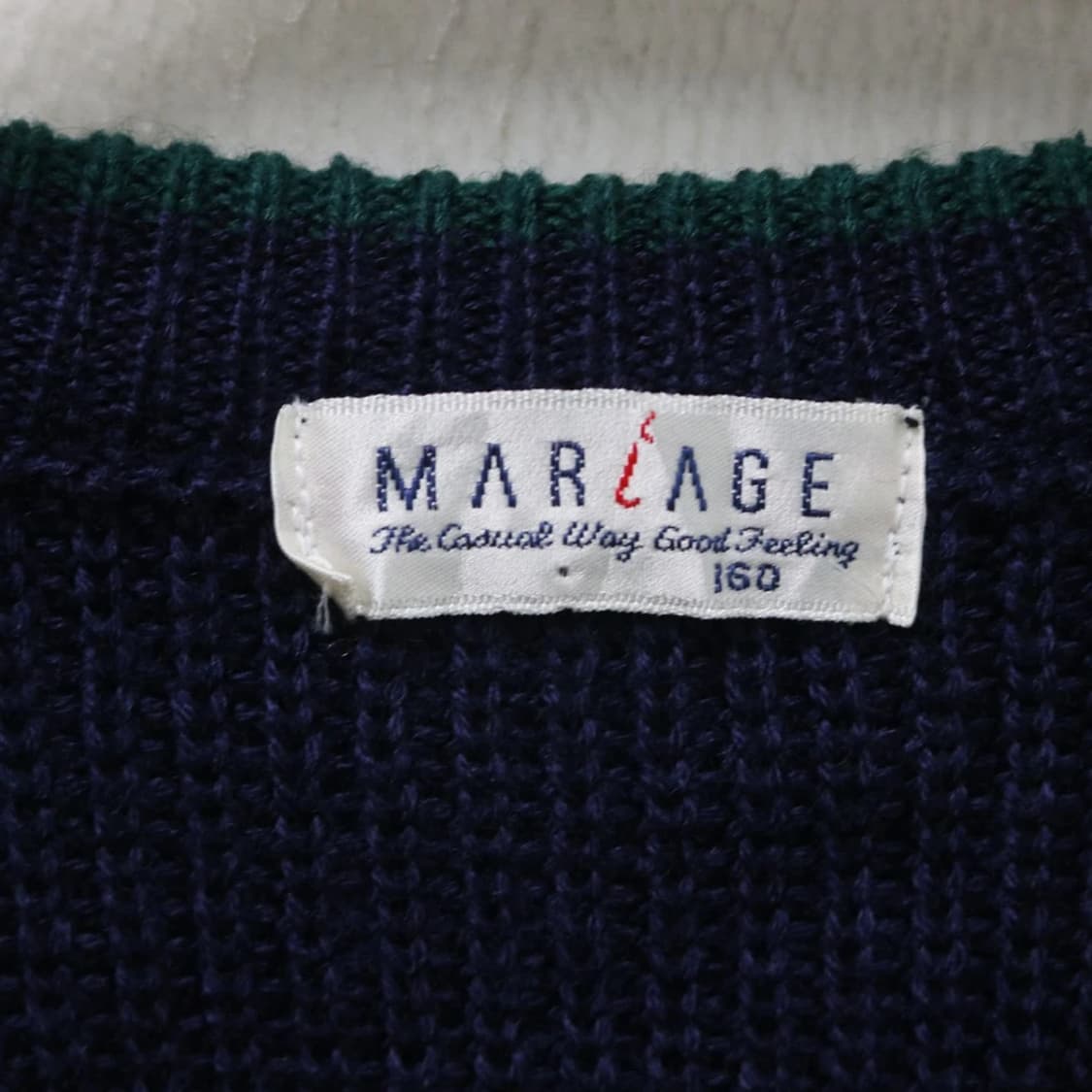 MARIAGE 프레피룩 울 혼방 니트 가디건 62256 상품이미지6