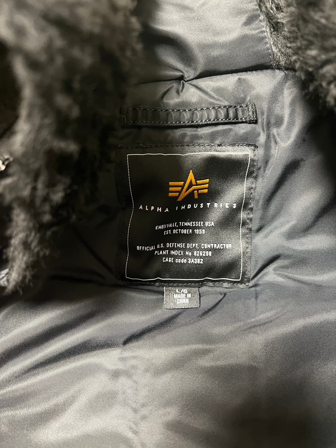 알파인더스트리 n2b 블랙 L 상품이미지2