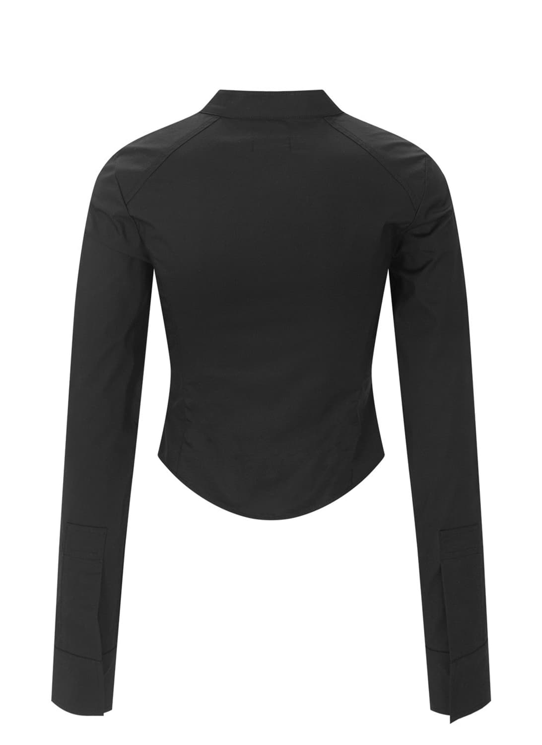 플리즈노팔로우 Delphine Shirring Zip up Shirt 상품이미지5