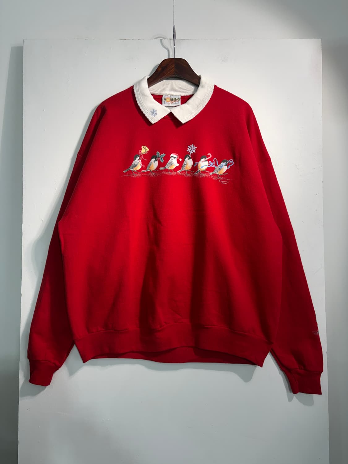 U.S.A. 크리스마스 맨투맨 XL 어글리니트 상품이미지2