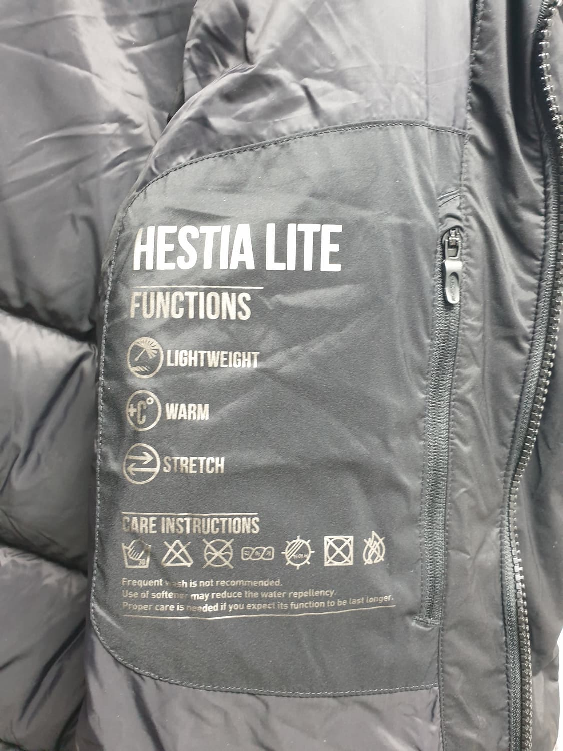 [남95~100] 코오롱 헤스티아 구스패딩조끼 상품이미지8