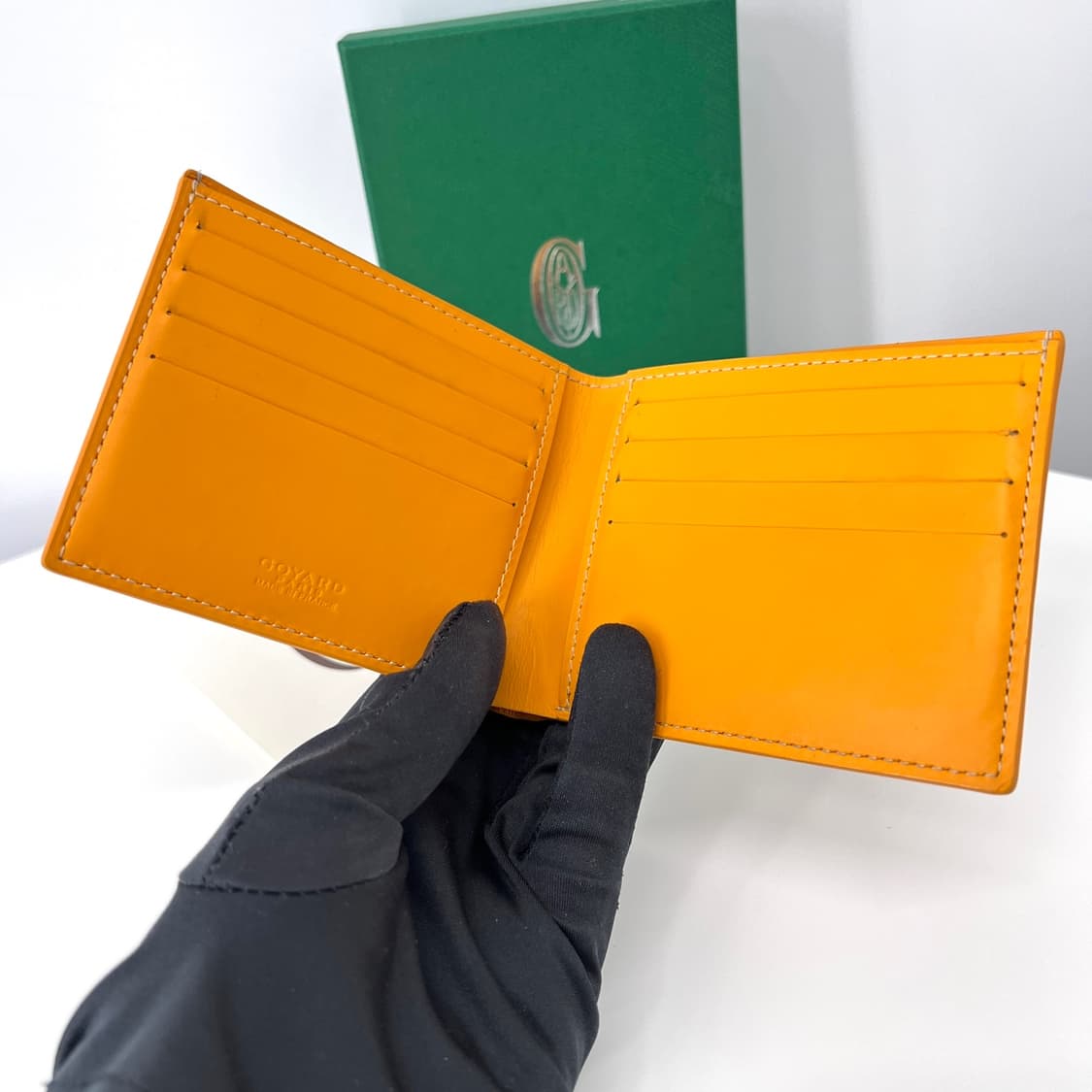 고야드 빅투와르 반지갑 옐로우 상품이미지9