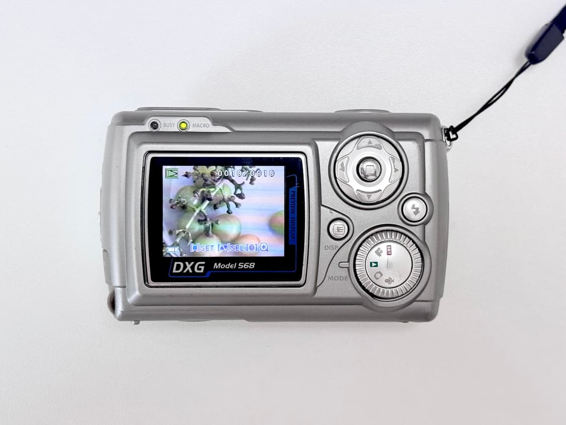 DXG 568 빈티지 디지털카메라 상품이미지2
