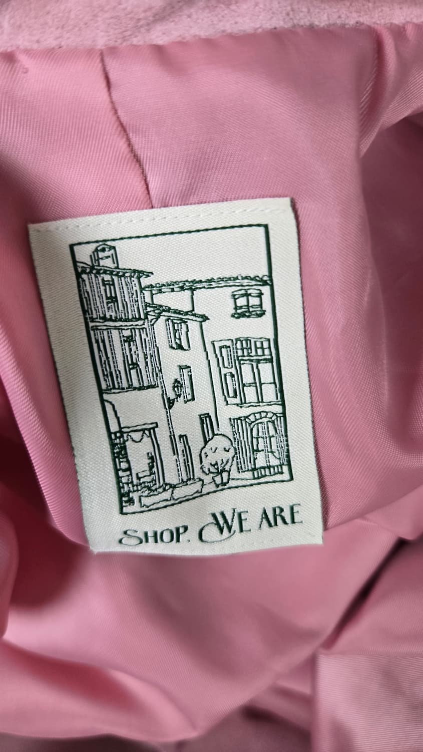 Shop weare 샵 위아 핑크 스웨이드자켓 상품이미지7