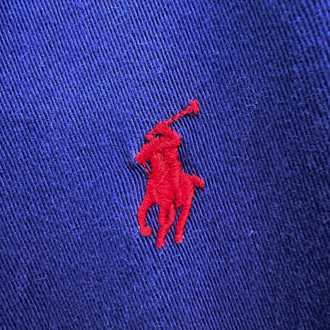 폴로 랄프로렌 기본 포니 블루네이비 오버사이즈 셔츠 상품이미지4