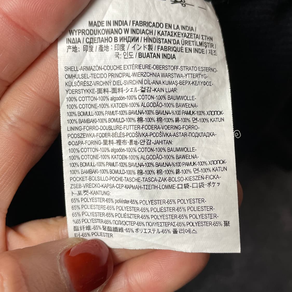 VANS 반스 빈티지 그레이 체크 코튼 셔츠자켓 A00451 상품이미지10