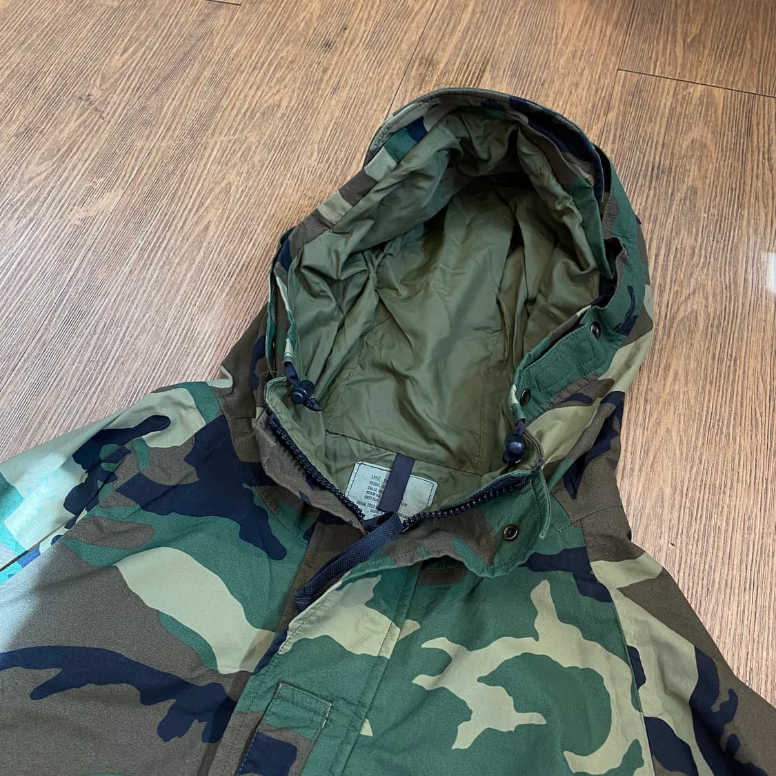 🌊US army alpha woodland goretex L-S 상품이미지4