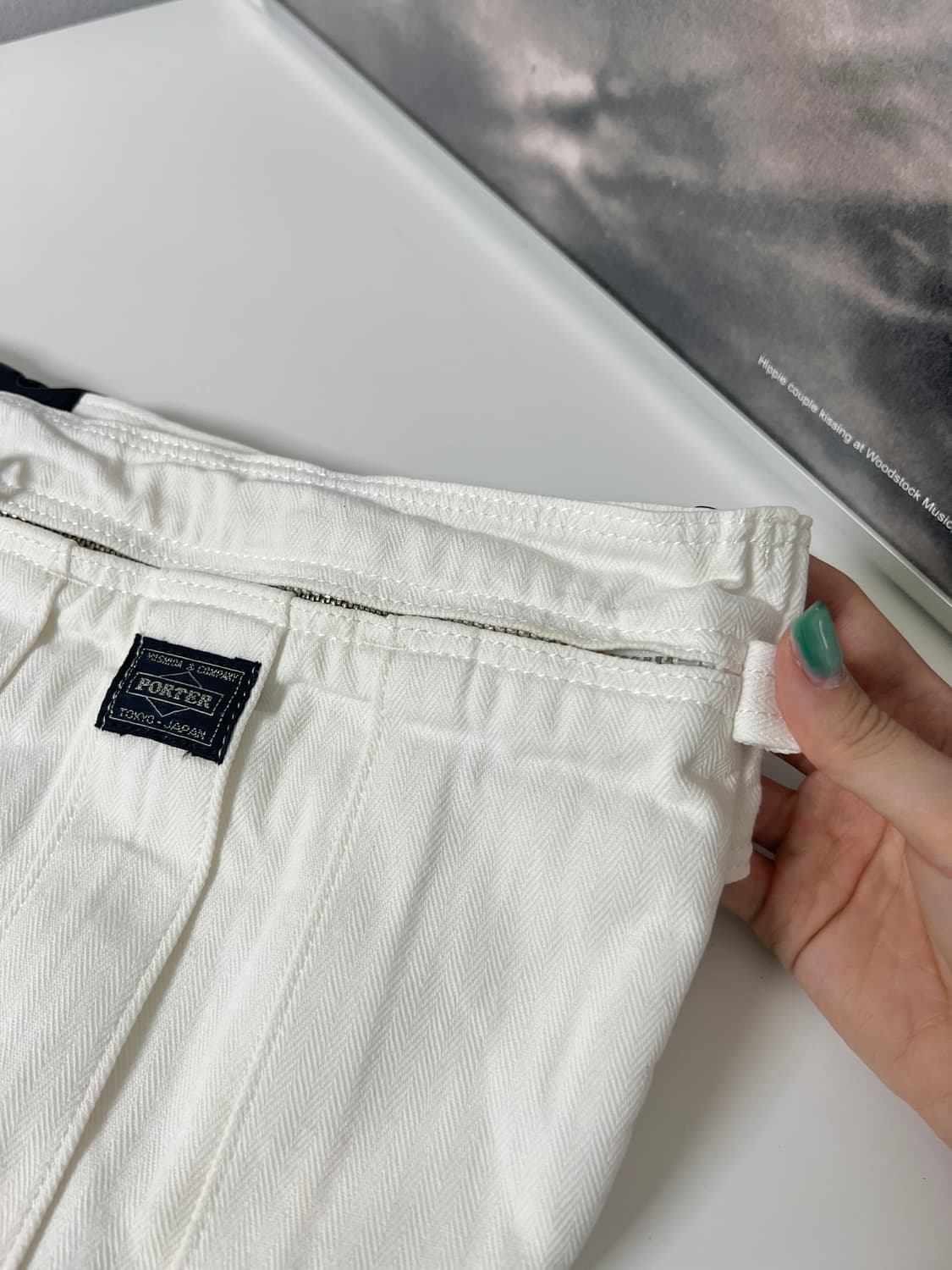 PORTER-BELT BAG (White)  상품이미지2