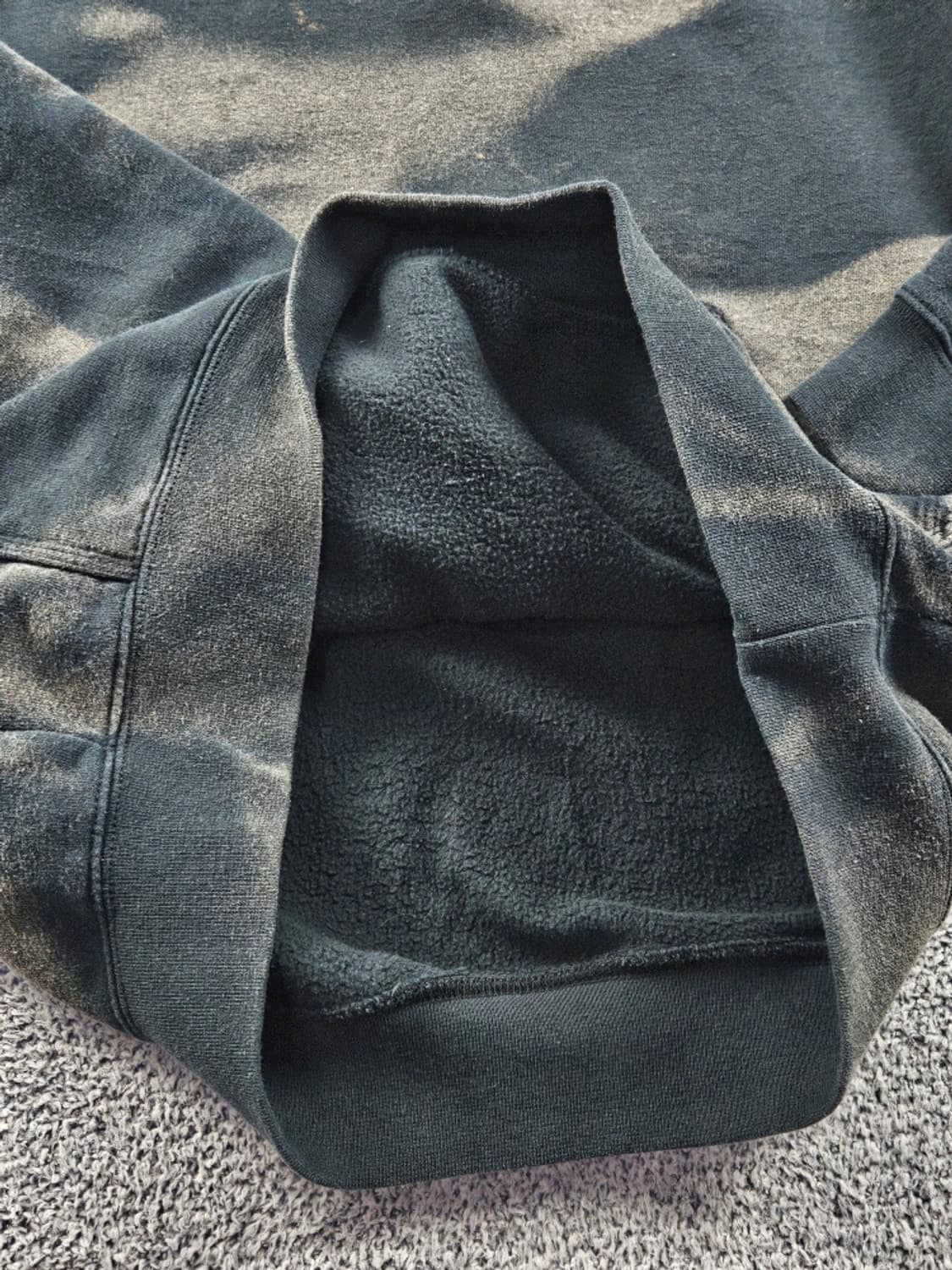 칼하트 다잉 워시드 커스텀 후드 티셔츠 ( M ) / 10689 상품이미지10