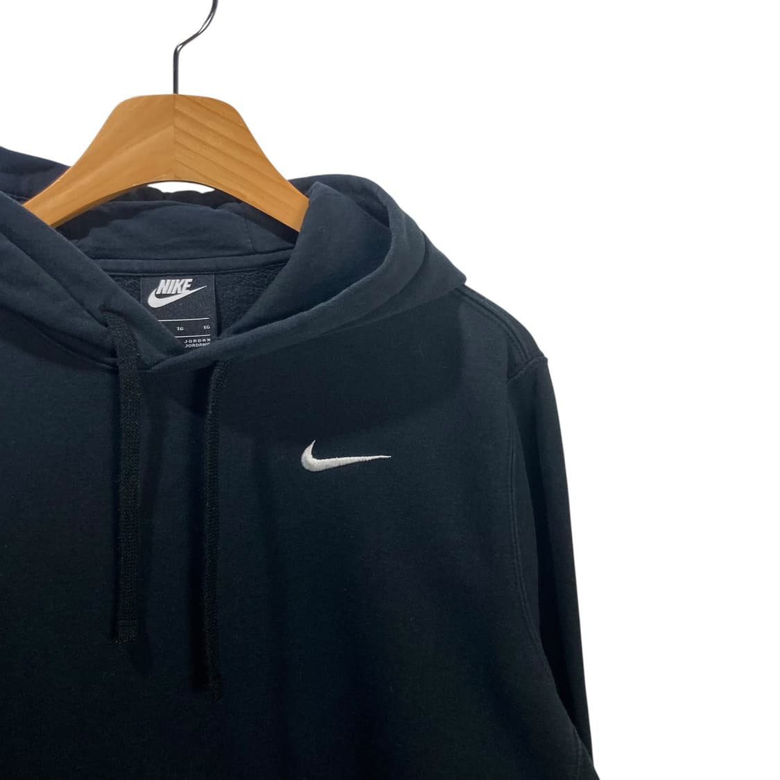 나이키 스우시 블랙 후드 상품이미지3