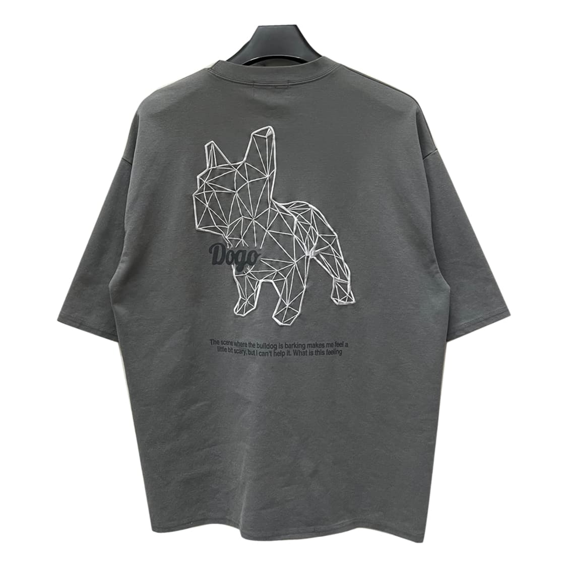 VTG 바론 프렌치불독 자수 오버핏 반팔티 FREE 상품이미지3